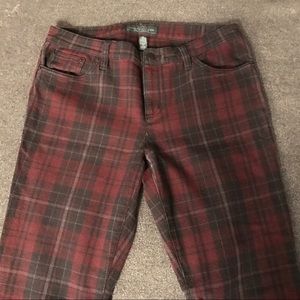 Ralph Lauren plaid jeans