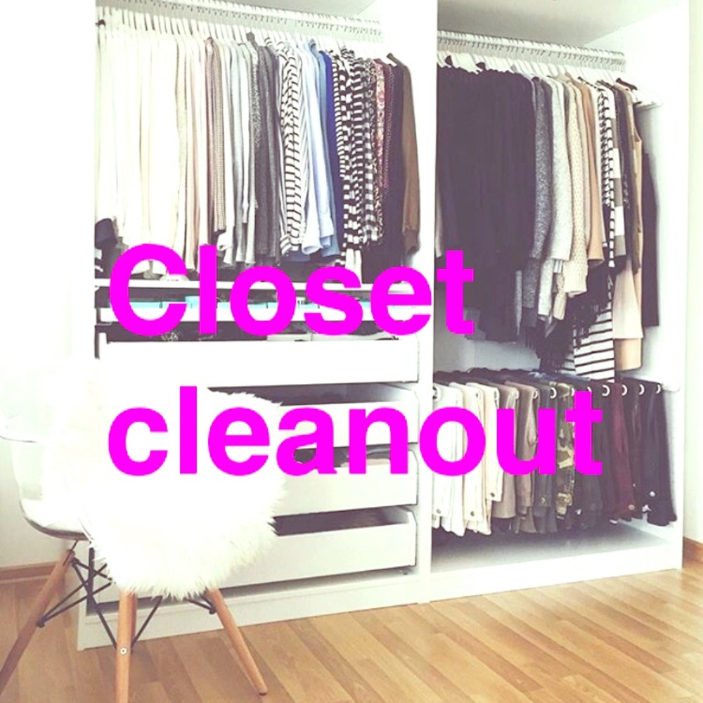 DONT MISS OUT...  closet cleanout coming soon!!!