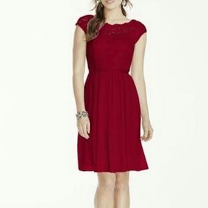 David's Bridal Bridesmaid dress