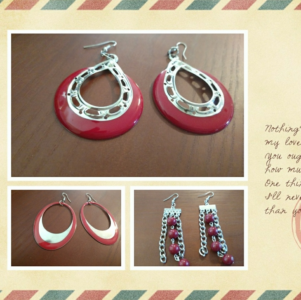 GORGEOUS BRAND NEW HANDMADE HANDCRAFTED EARRINGS