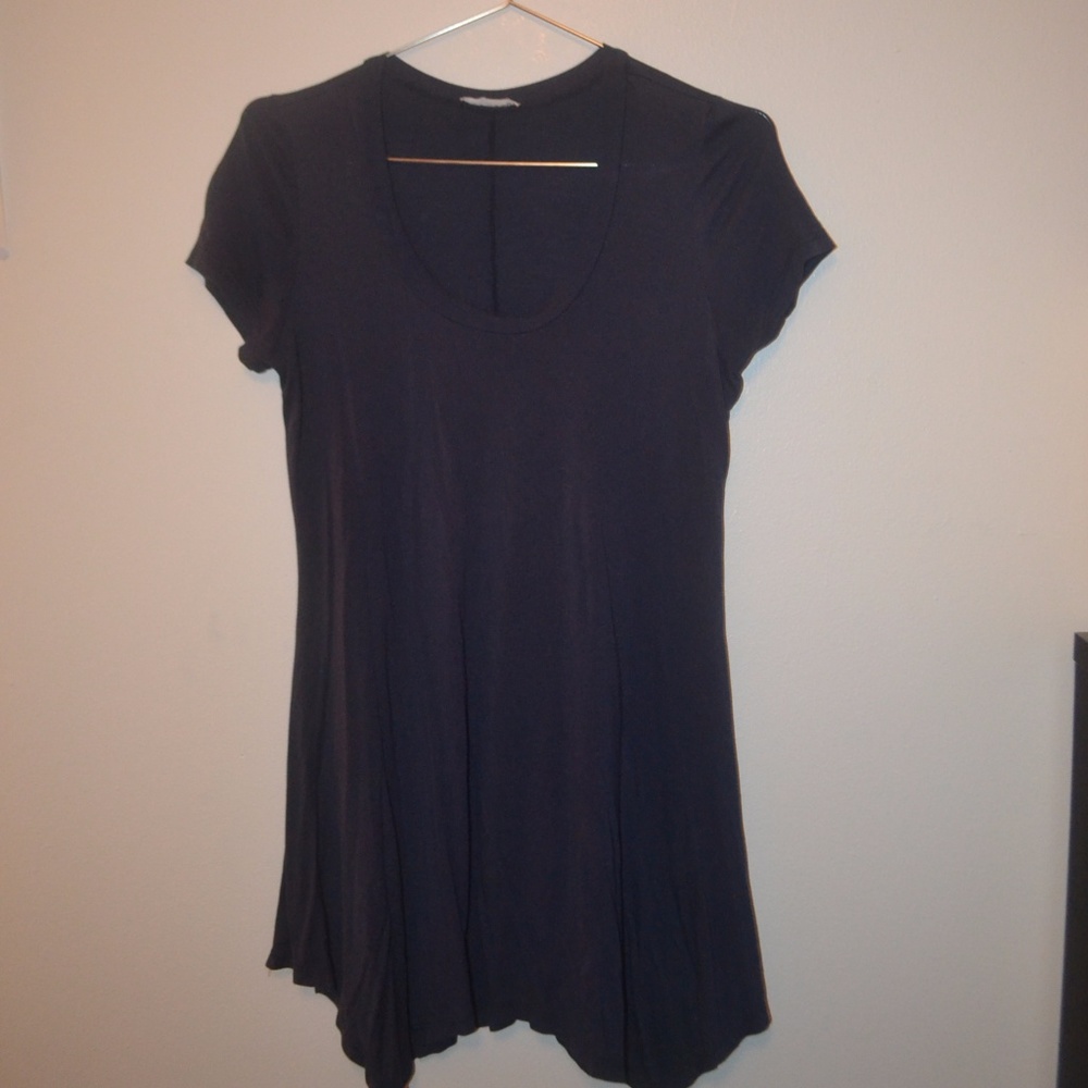 Soprano Navy/Purple T-shirt Dress