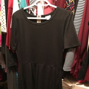 Lularoe solid black xl Amelia