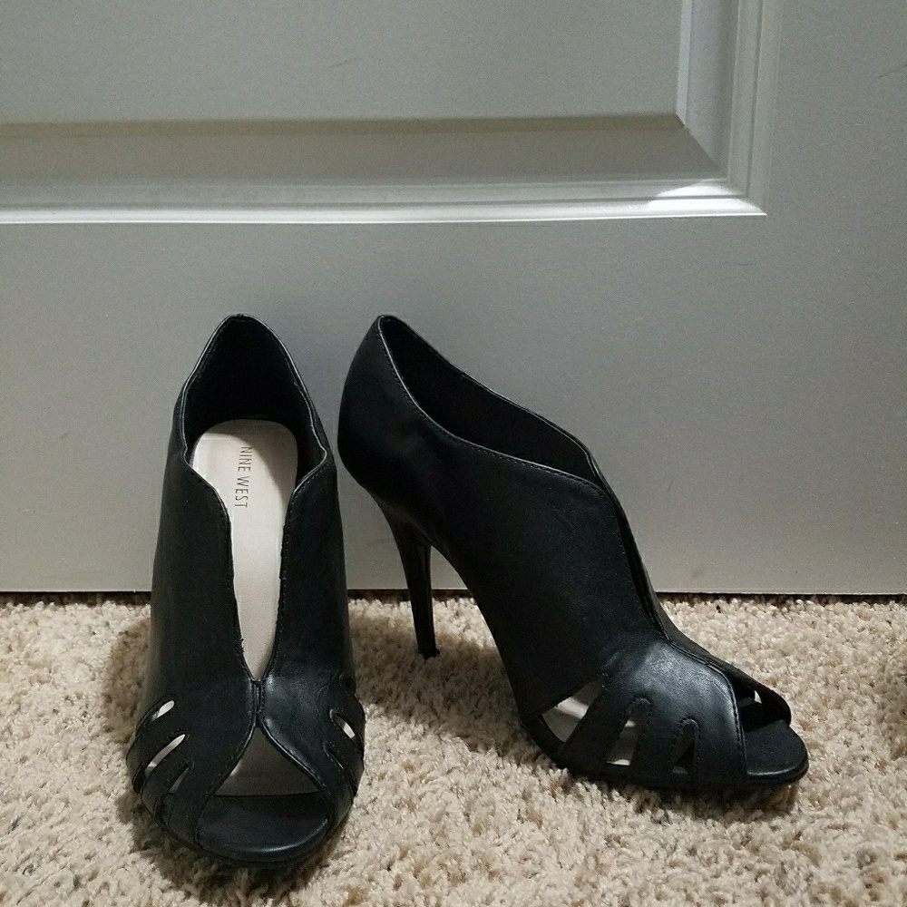 Nine West Open Toe Bootie