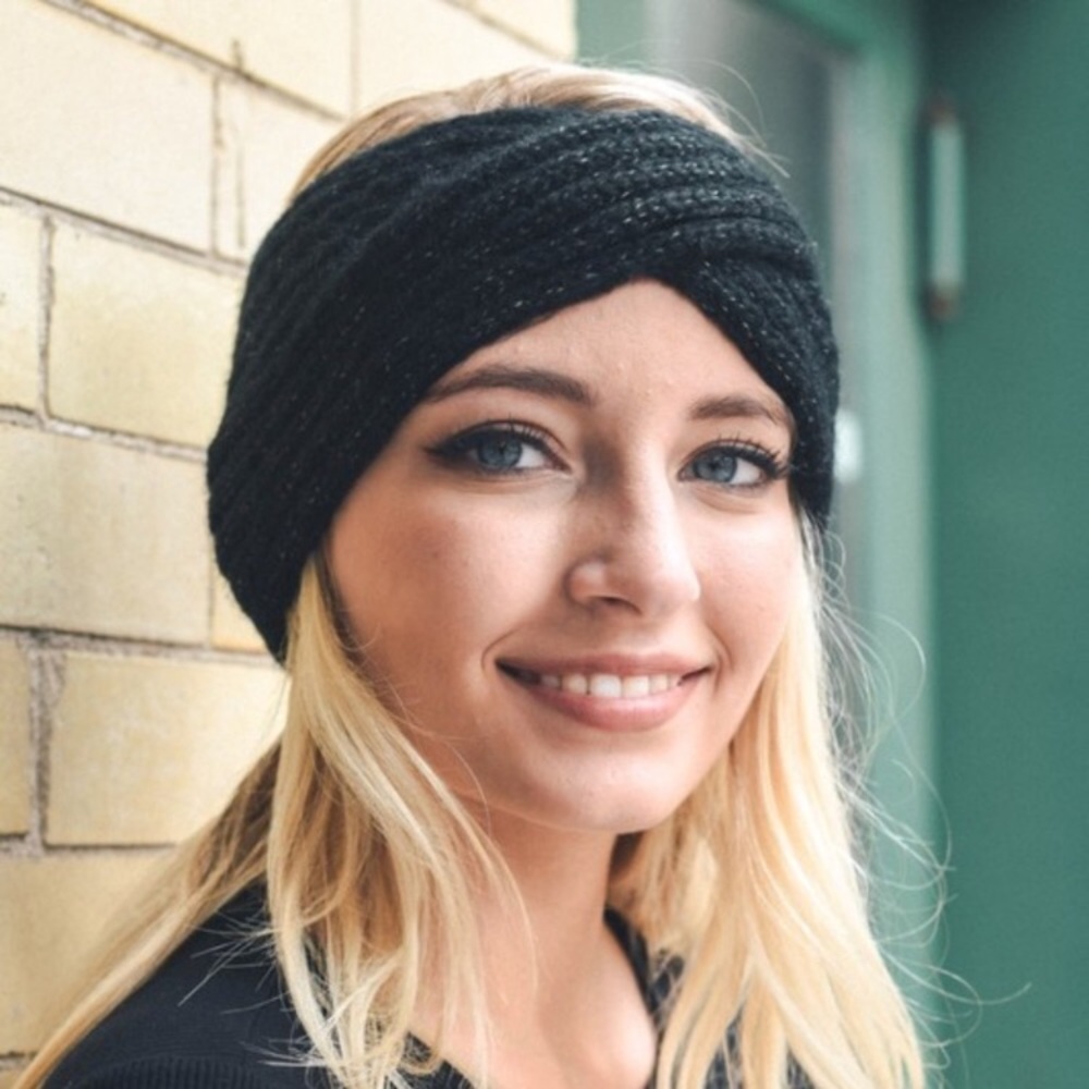 Cross over headband