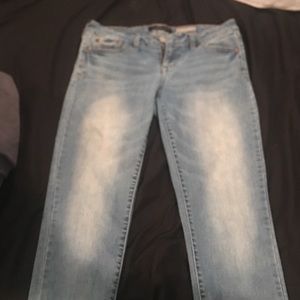 Size 8 Aeropostale light wash jeggings