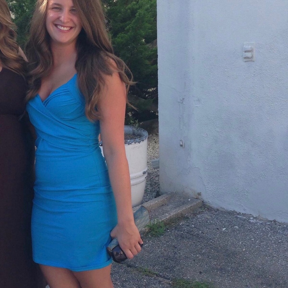 Victoria’s Secret Bra Top Blue Dress