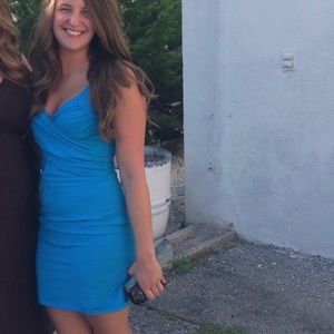 Victoria’s Secret Bra Top Blue Dress