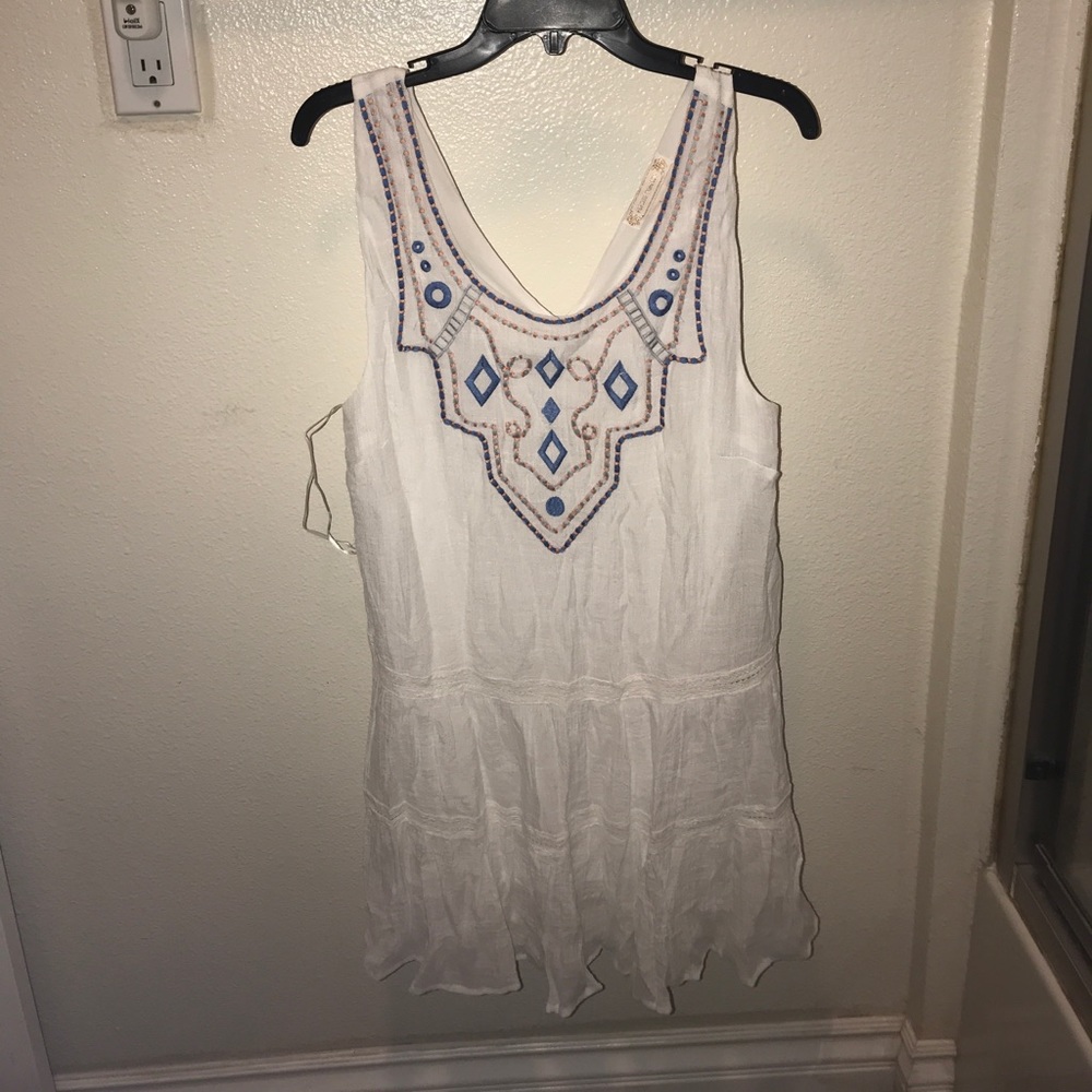 NEW- White dress