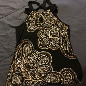 White House Black Market keyhole tank