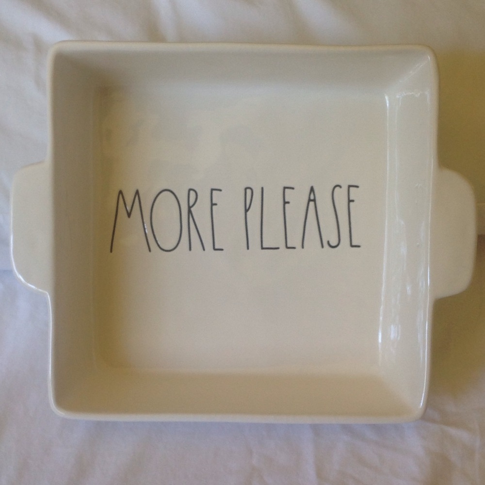 Rae Dunn More Please Baking Dish