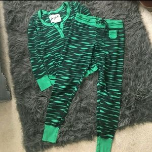 Kensie Zebra Print PJ Set