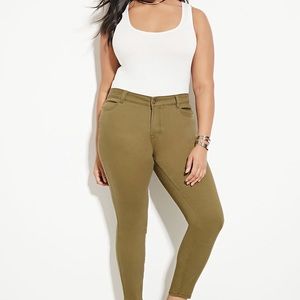 F21 GREEN JEANS
