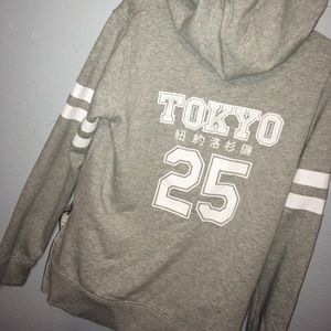 Grey hoodie