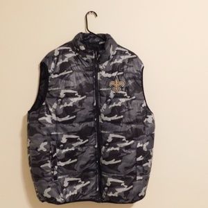 NFL Saints XL Mens Outdoor Vest