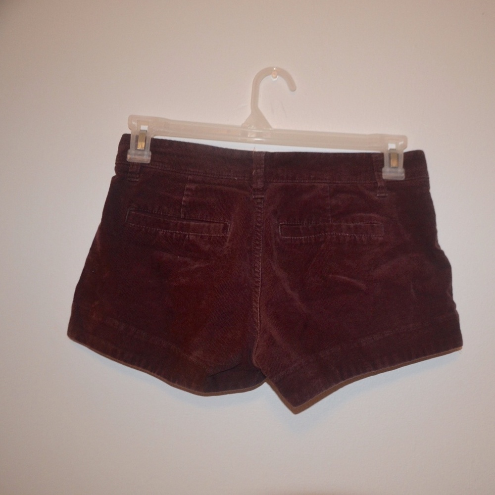 Old Navy Plum Coloured Corduroy Shorts