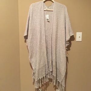 Long Gray Cardigan