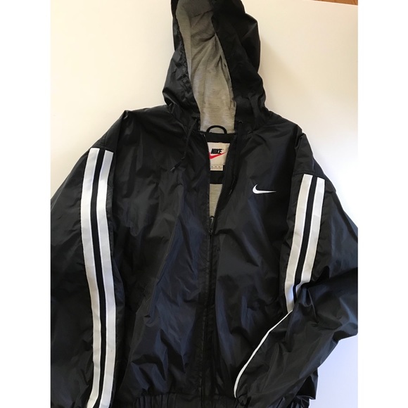 nike therma hooded nylon jacket