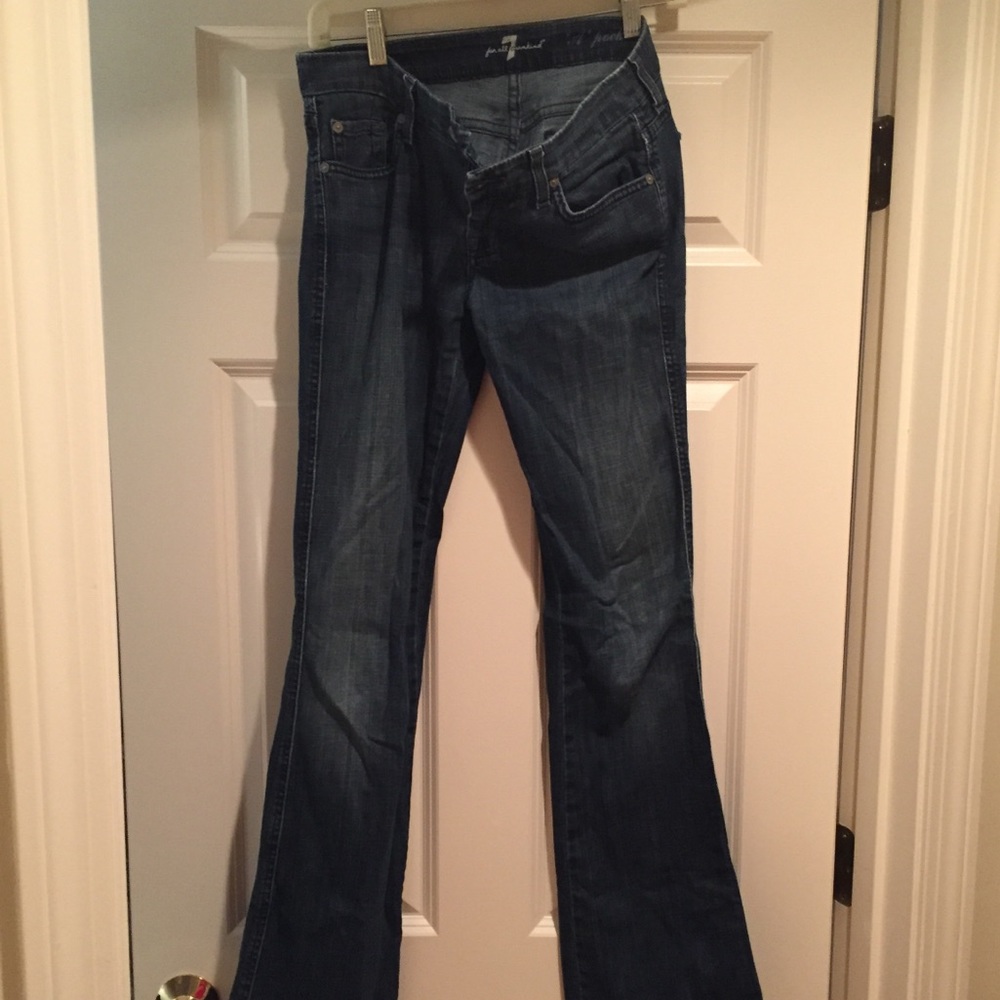 7 for all mankind flare jeans