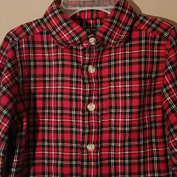 ⛄The Children's Place Red Flannel Shirt⛄ - Picture 2 of 3