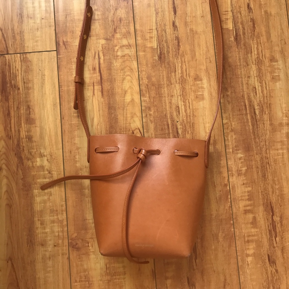 100% Mansur gavriel bucket bag