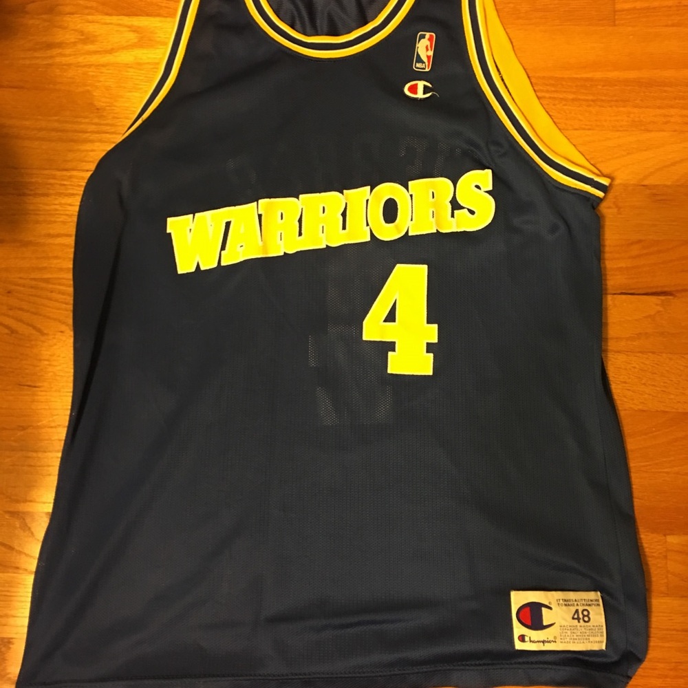 Vintage Champion NBA Golden State Warriors Jersey
