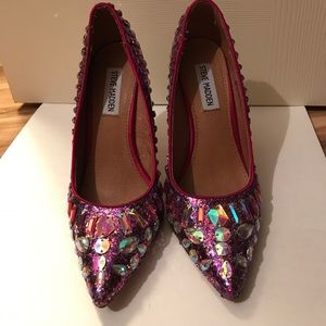 Jeweled heels