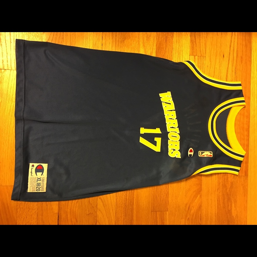 Vintage Champion NBA Golden State Warriors Jersey