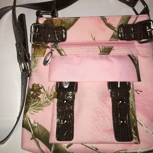 Pink Camouflage Purse