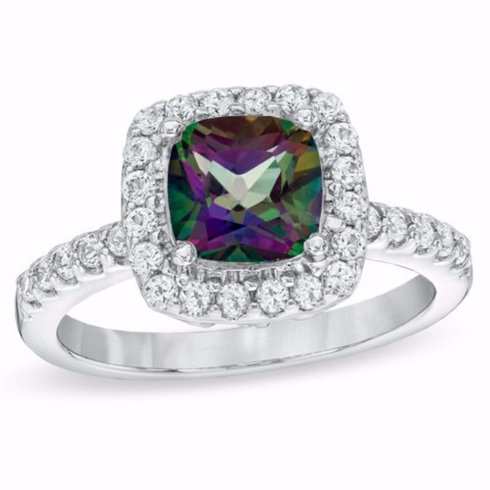Mystic Fire Topez Ring