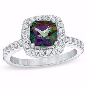 Mystic Fire Topez Ring