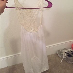 Lace tank top