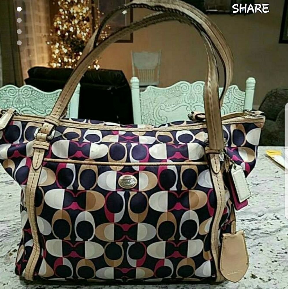 Authentic Coach Tote