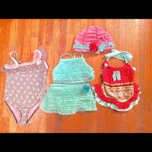 Toddler swimsuit bundle - 2T