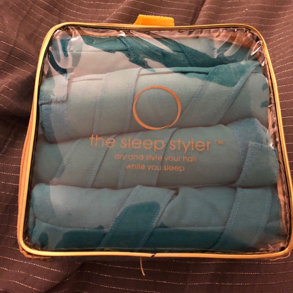 Sleep styled hair rollers