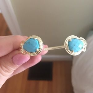 Kendra Scott turquoise Andy bracelet RARE