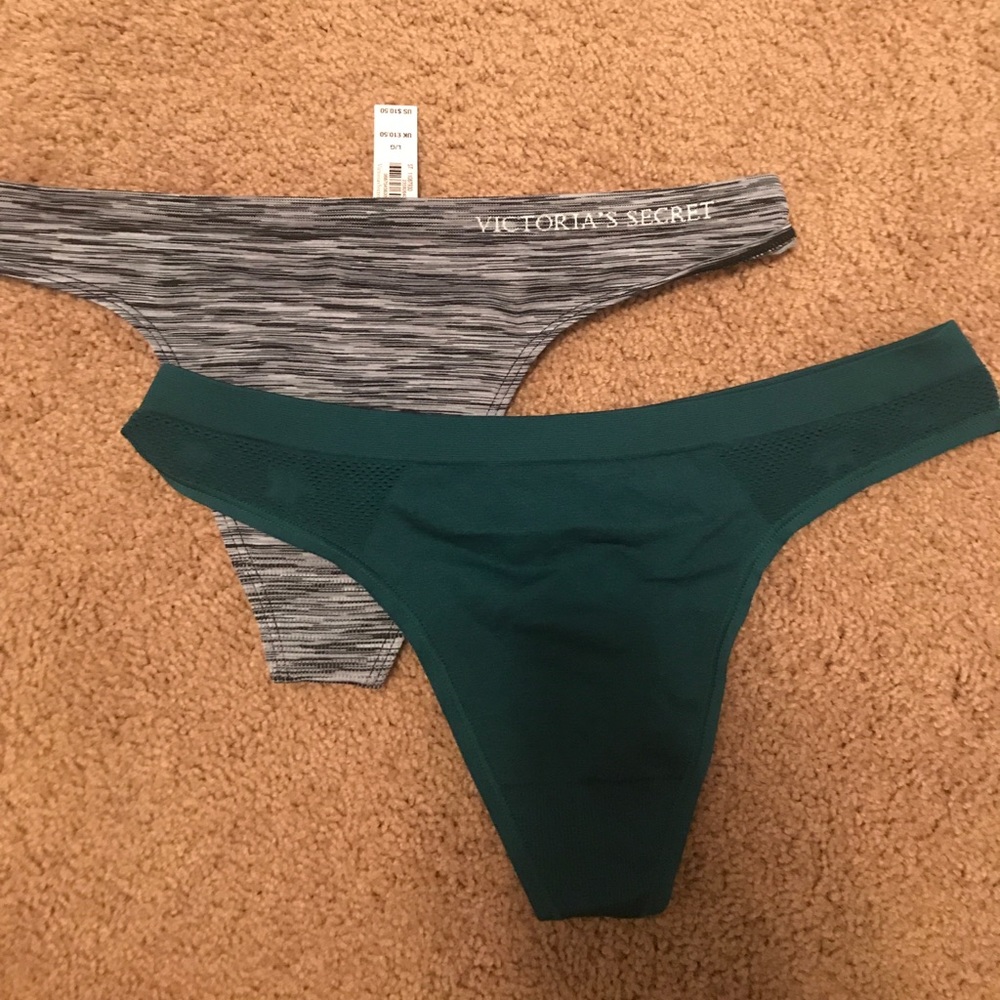 Two pack NWT Victoria's Secret thong panties