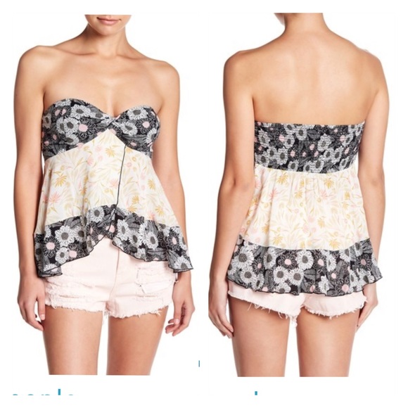 Free People Summer Scaft Strapless Cami - Picture 1 of 3