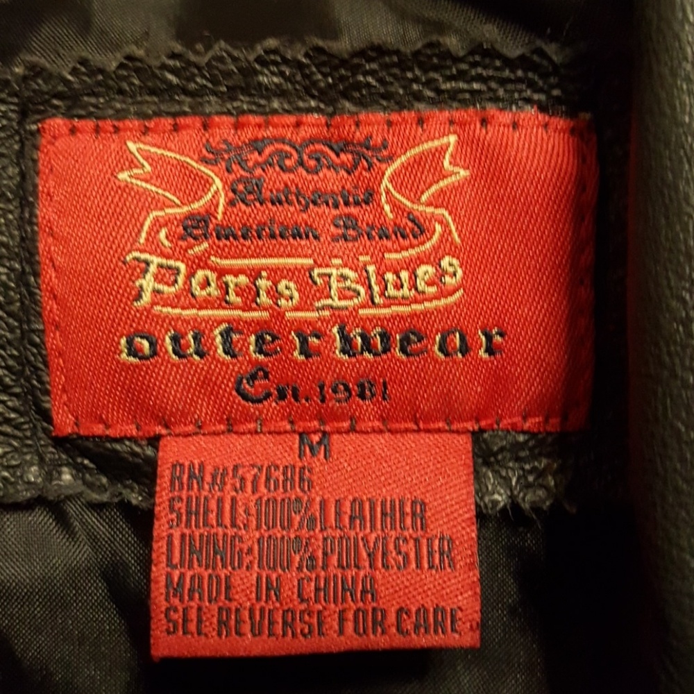 Medium Black women's Size M Leather Jacket - Picture 3 of 5