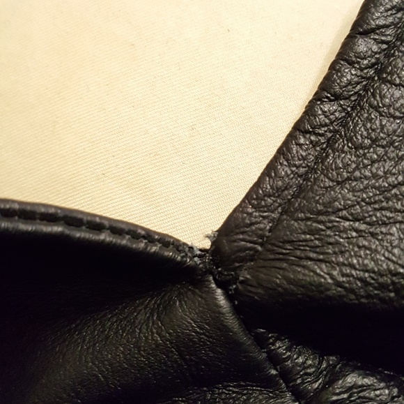 Medium Black women's  Size M Leather Jacket - Picture 4 of 5