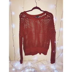 EXPRESS WAFFLE SWEATER