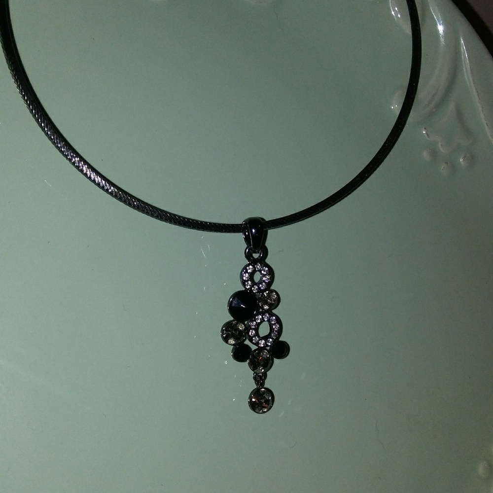 Lia Sophie Choker Tear Drop Necklace