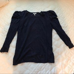 Joie Puff Sleeve Knit Top