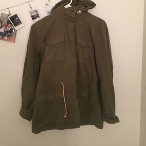 Levi’s Military green jacket. Size M