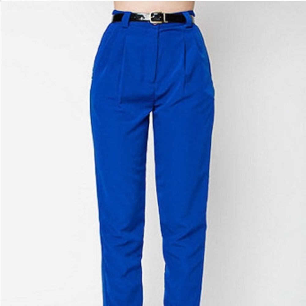 AA pleated pant