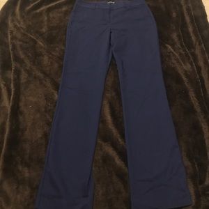 Express Blue Editor Pants