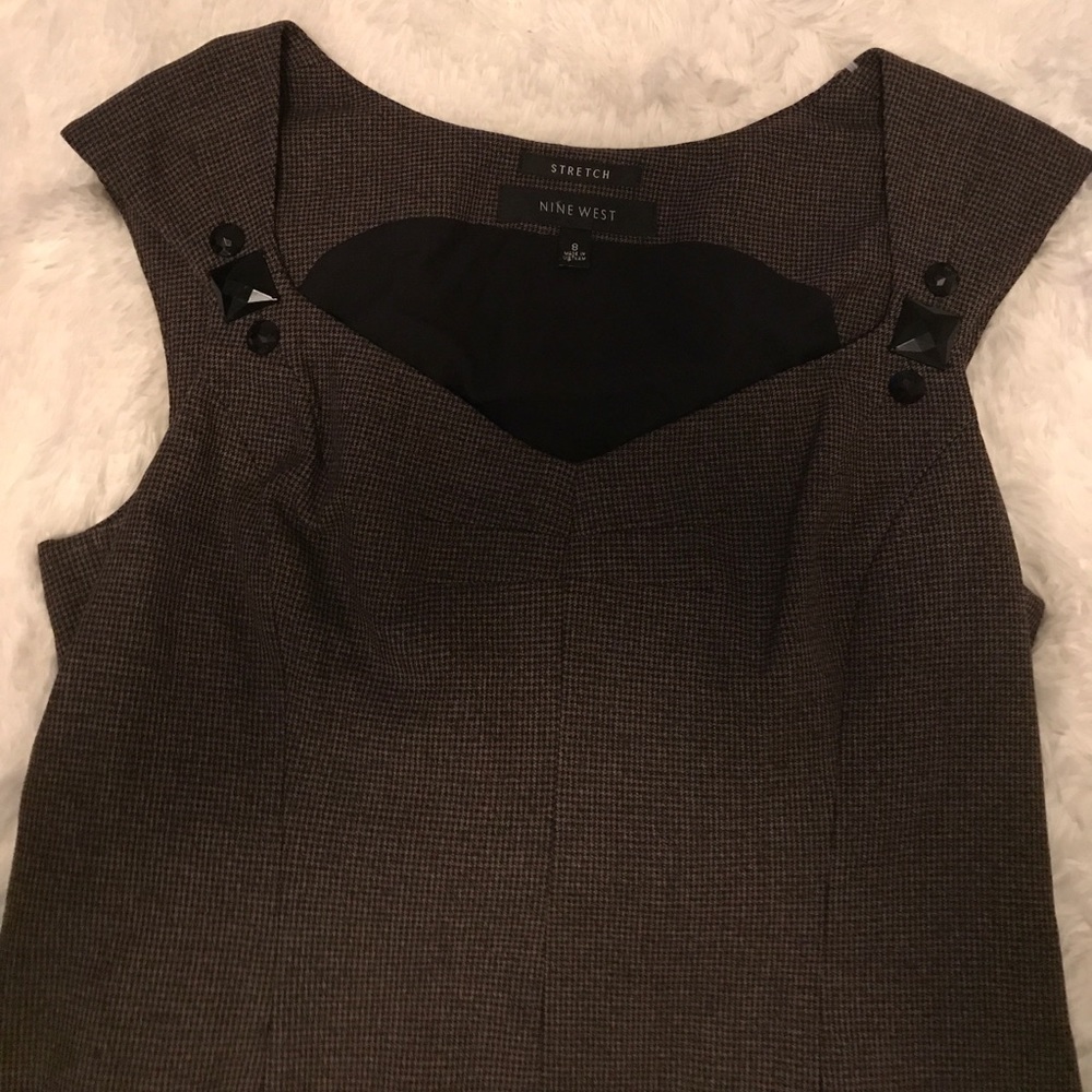 Nine West Brown Shift Dress
