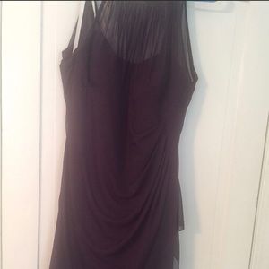 David’s bridal plum bridesmaid dress