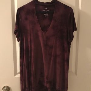AEO Soft And Sexy Choker Tee
