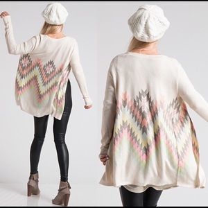 Aztec Print Cardigan🍁🍁