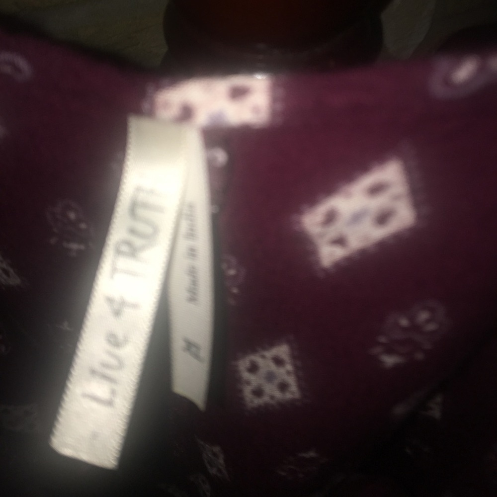 Purple design tank top